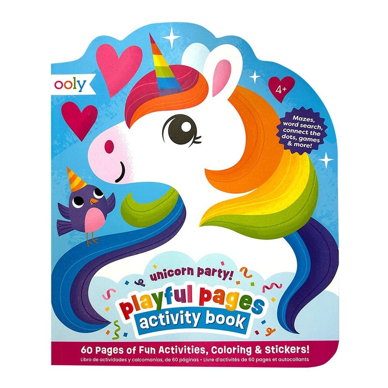 Playful Pages: Activity Book – Unicorn Party!