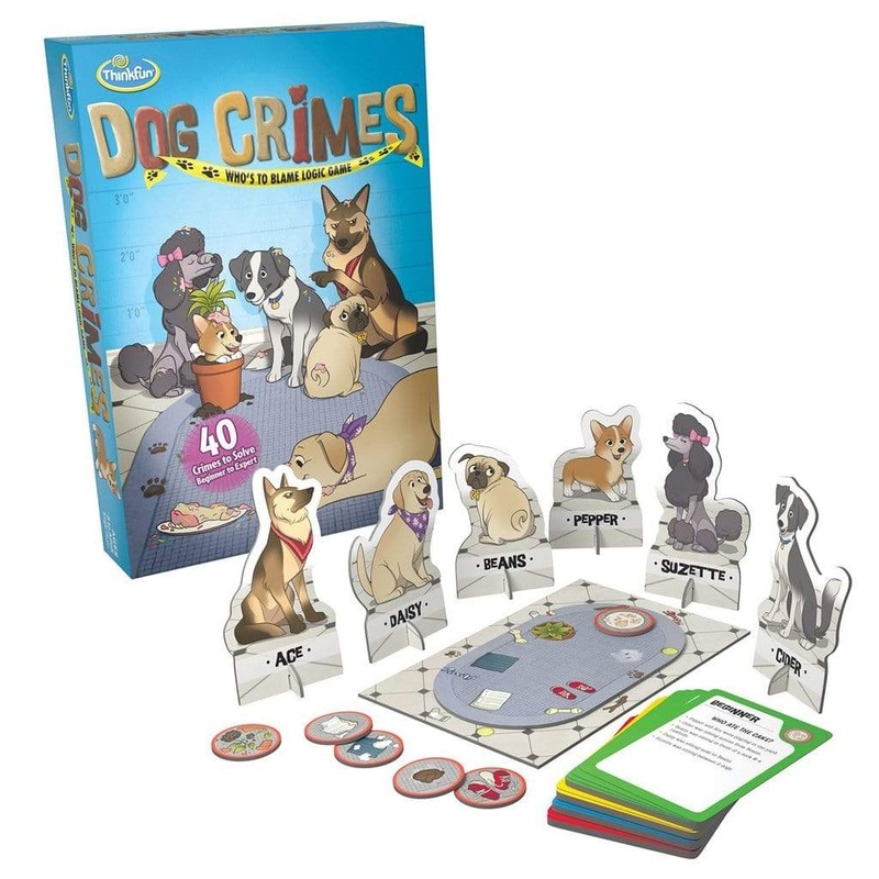 Thinkfun Dog Crimes – Single Player Games