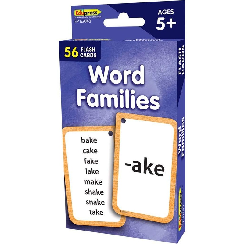 Word Family Flash Cards