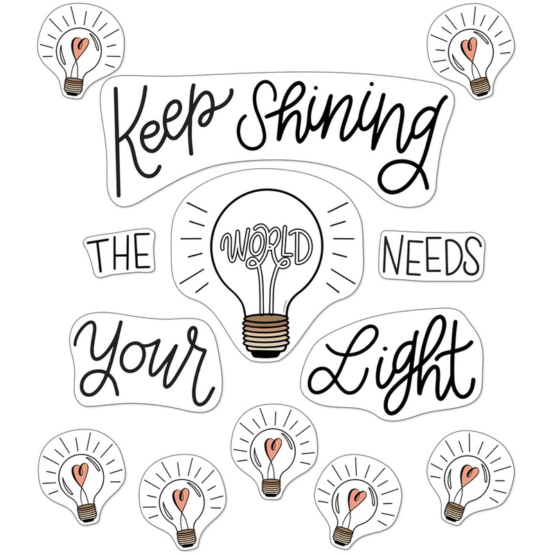 Carson Dellosa Keep Shining Bulletin Board Set