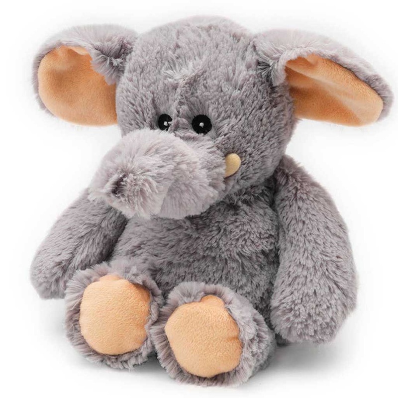 Warmies Gray Elephant – Heated Stuffed Animals