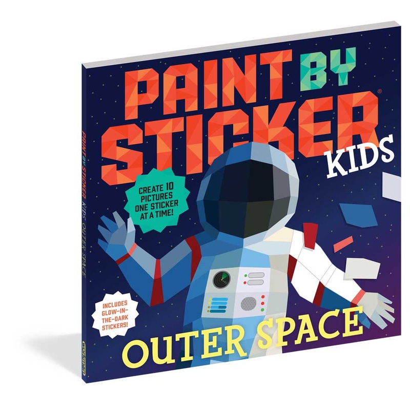 Workman Outer Space Paint by Sticker – Activity Book for Kids