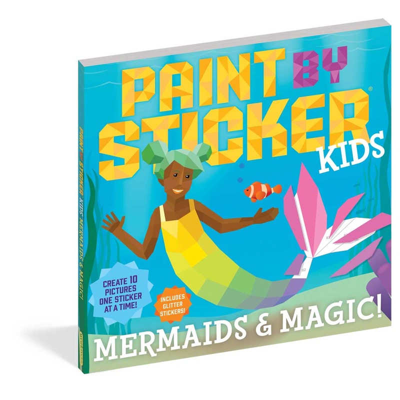 Workman Paint by Sticker Kids – Mermaids and Magic