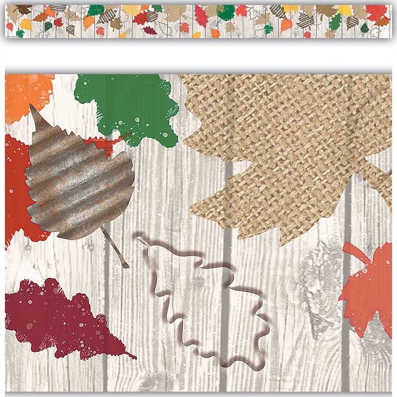 Teacher Created Resources Home Sweet Classroom Happy Fall Straight Border Trim