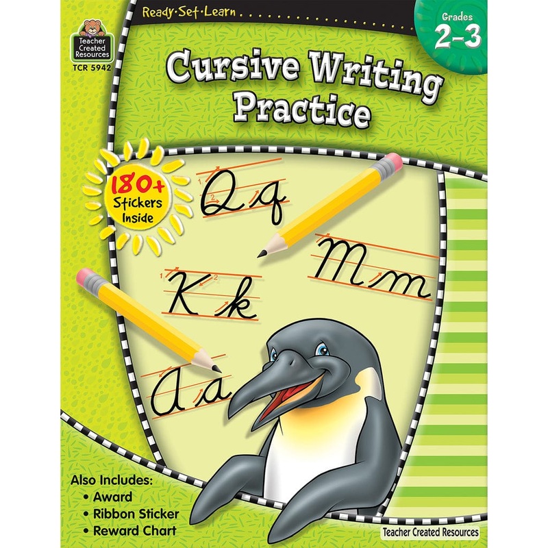 Teacher Created Resources Ready-Set-Learn: Cursive Writing Practice – Grades 2-3