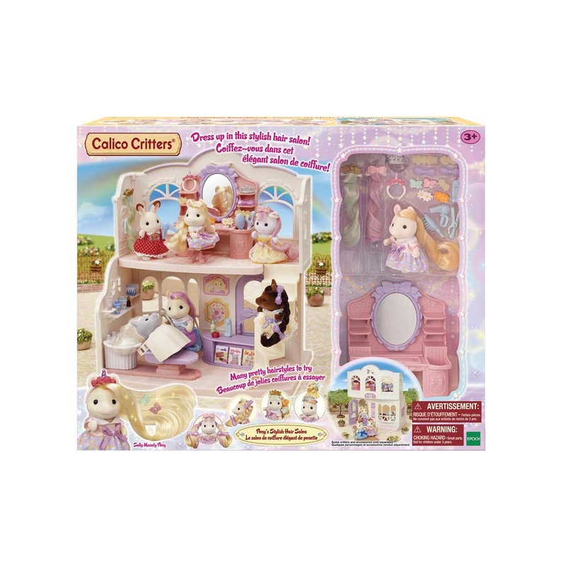 Calico Critters Pony’s Stylish Hair Salon