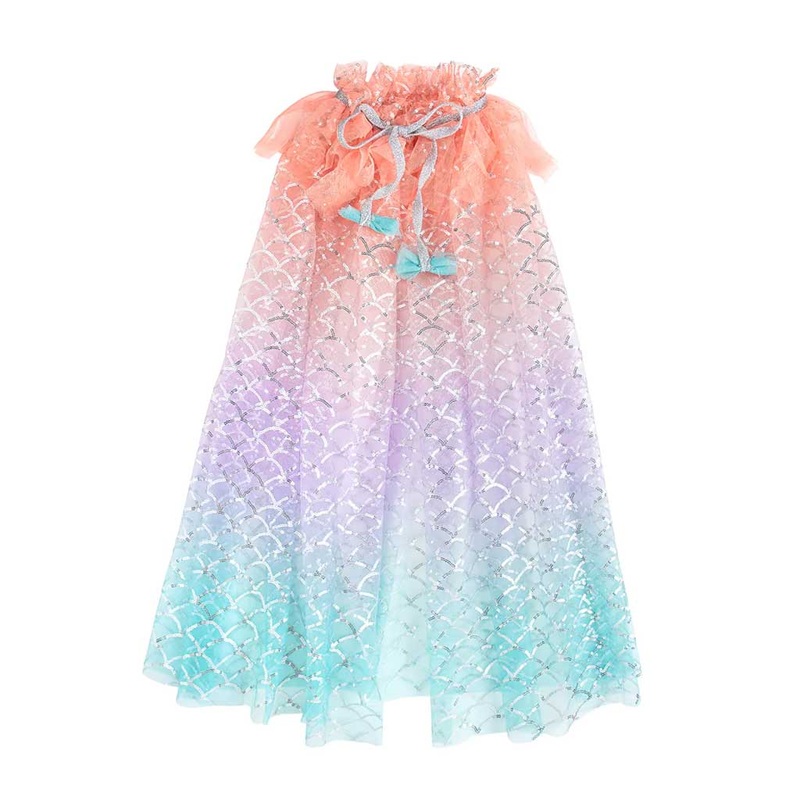 Sweet Wink Mermaid Ombre Cape – Dress Up for Kids