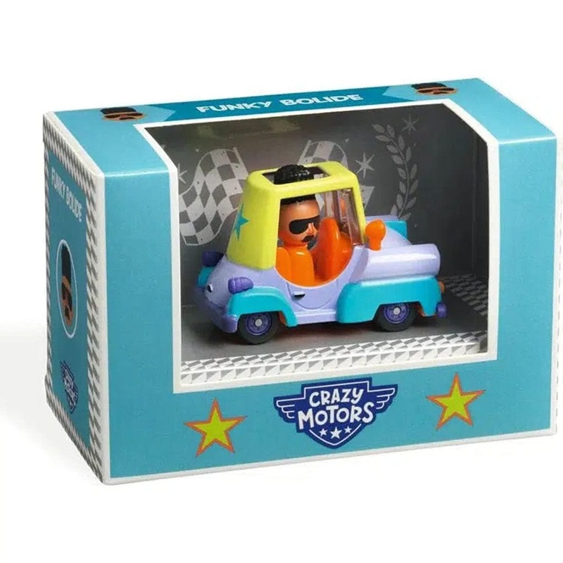 Funky Bolide Crazy Motors Car