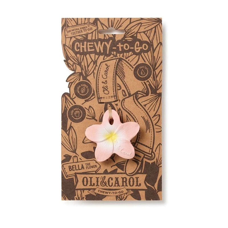 Oli & Carol: Bella the Flower Natural Teether
