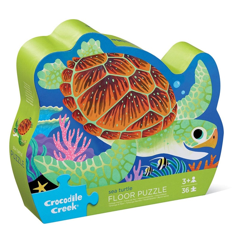 Sea Turtle Foil Floor Puzzle – 36 piece