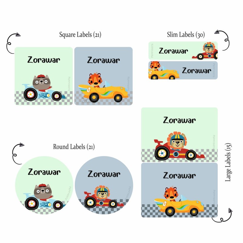 Mixed Labels – Animal Racer PREPAID ORDER