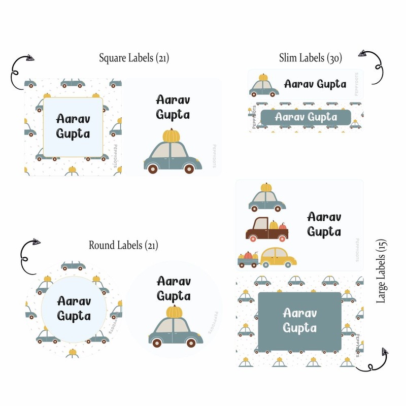 Mixed Labels – Car PREPAID ORDER