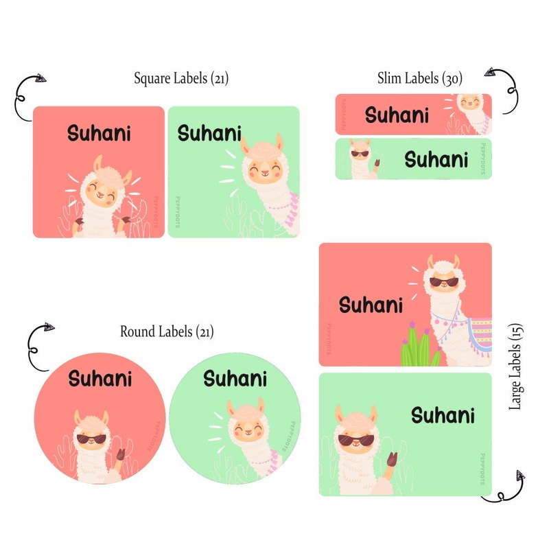 Mixed Labels – Llama PREPAID ORDER