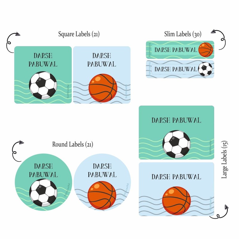 Mixed Labels – Sports PREPAID ORDER