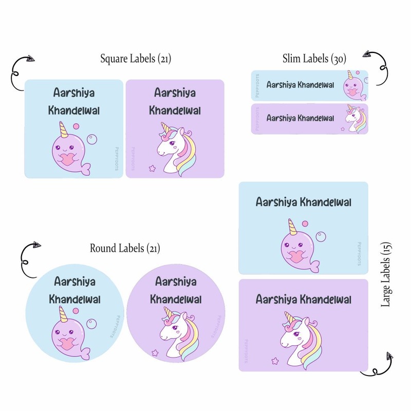 Mixed Labels – Unicorn Fun PREPAID ORDER