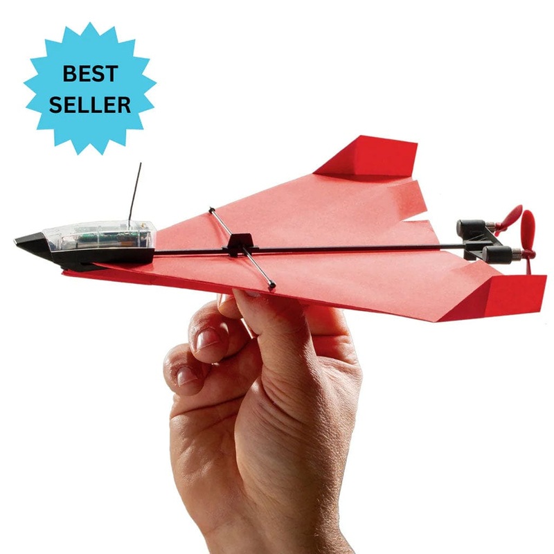 Power Up 4.0 Smartphone controlled Paper Airplane – RED