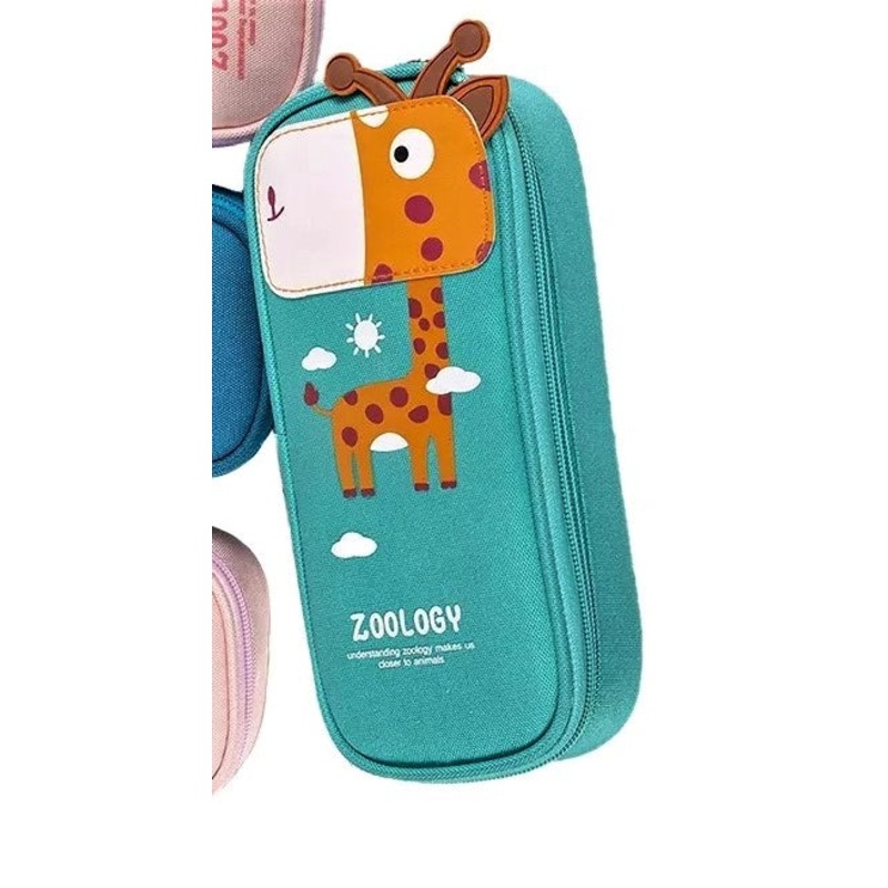 Giraffe Soft Pencil Case for Kids