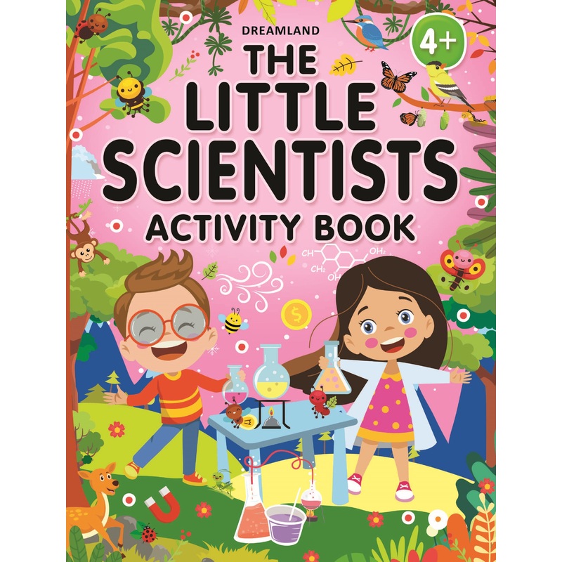 The Little Scientists Activity Book for Kids Age 4+