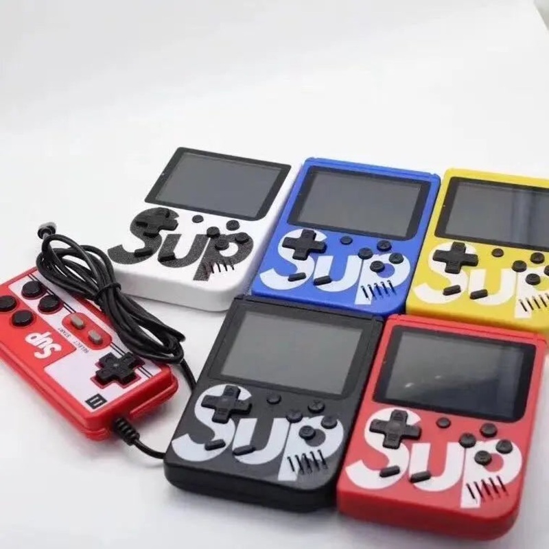 400-in-1 Handheld Gaming Console with 3.5-Inch Display and External Joystick (Random Colour)