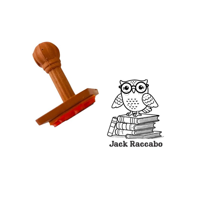 Book stamp – Reading Owl (PREPAID ONLY)