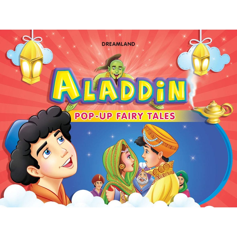 Aladdin Pop Up Fairy Tales Book for Children
