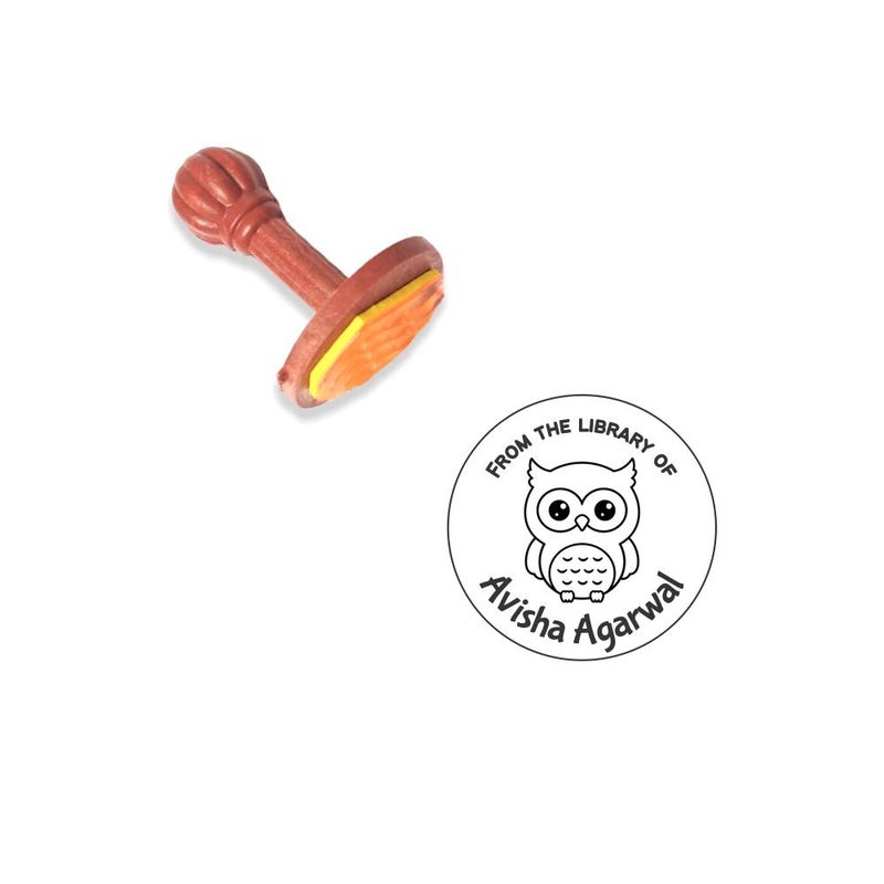 Book stamp – Twilight Hoot (PREPAID ONLY)