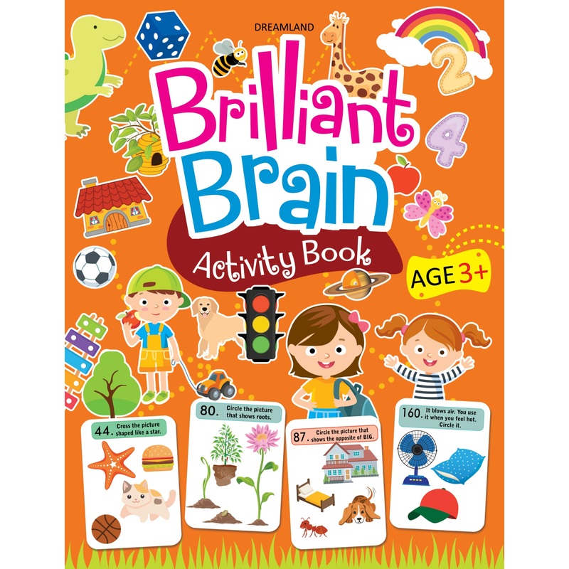 Brilliant Brain Activity Book 3+