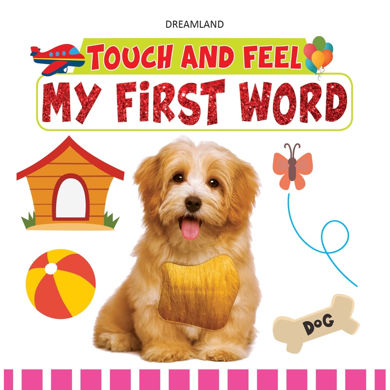 My First Word Touch and Feel Book for Kids To Learn Different Textures