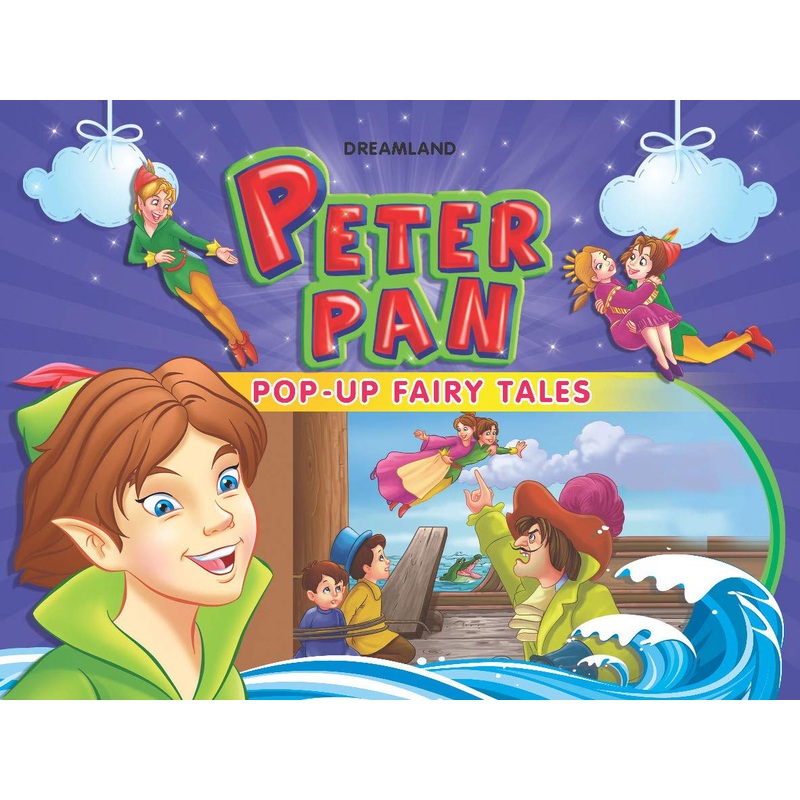 Peter Pan Pop Up Fairy Tales Book for Children