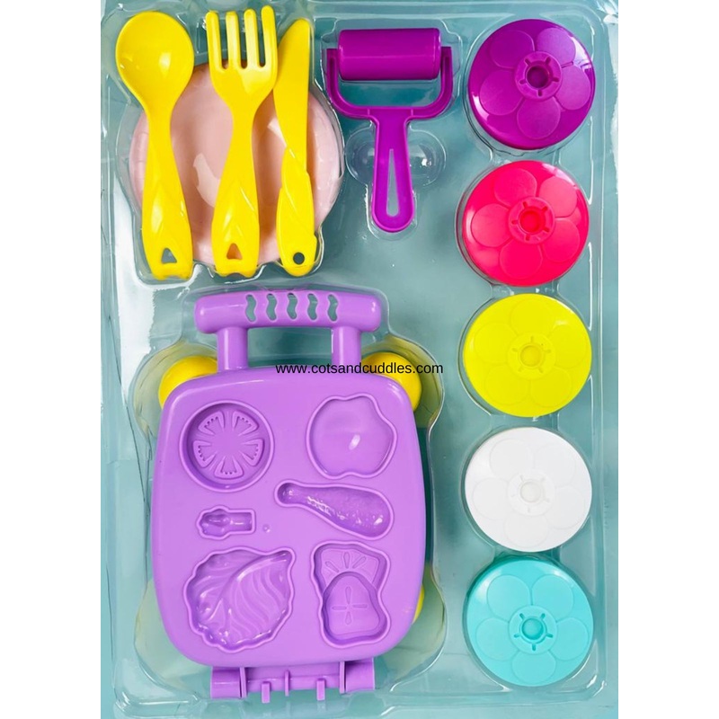 Vibrant Creations: 5pc Color Clay Dough Set for Kids – Inspire Creativity and Imaginative Play