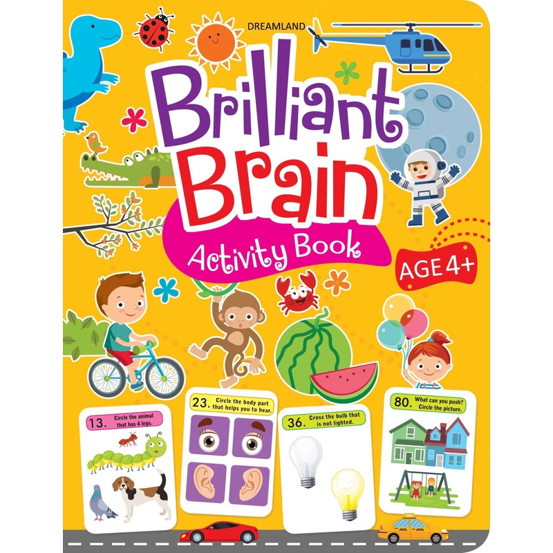 Brilliant Brain Activity Book 4+