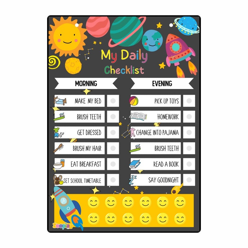 Daily Responsibility Chart Mission Space