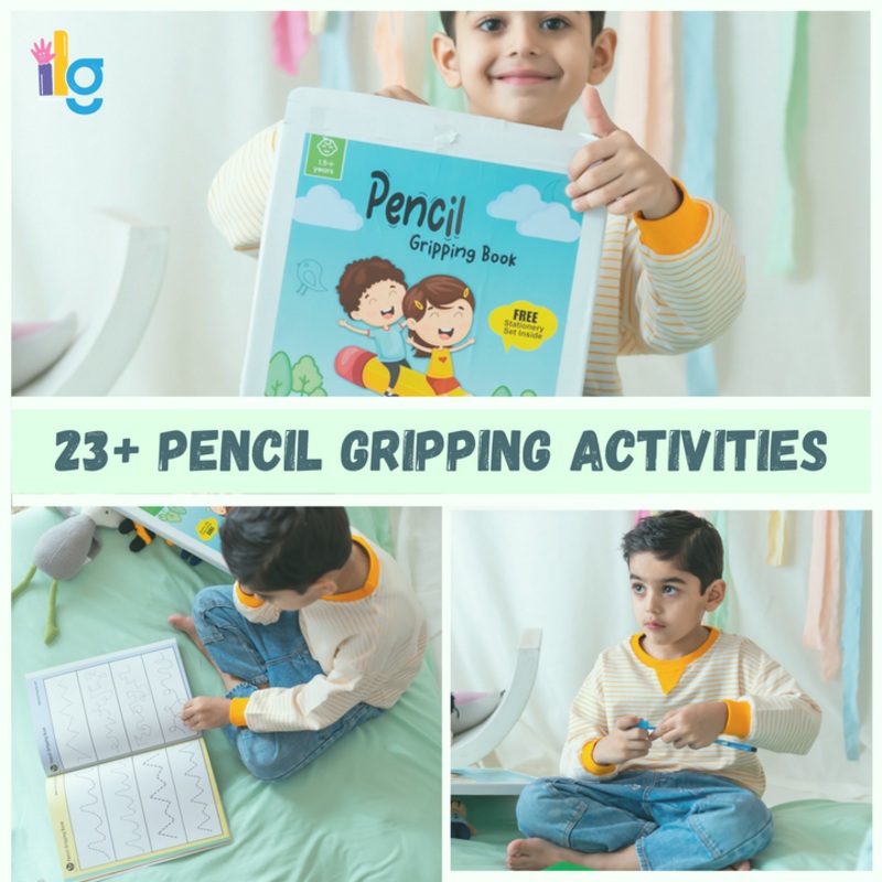 Kids Early Stage Learning Pencil Gripping WorkBook