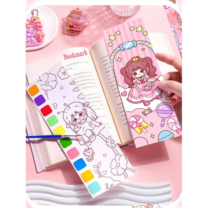 2-in-1 Water Color Doodling and Magic Water Painting Book