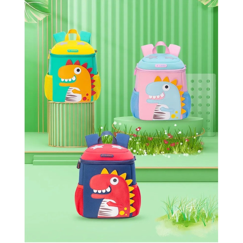 3D Dino Backpack For Kindergarten Kids / Attractive And Lovely Kids Backpack