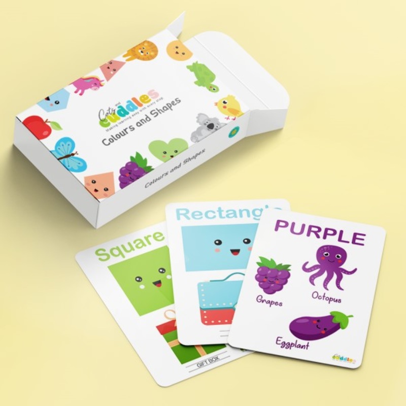 Colors and shape Made easy – Flashcards