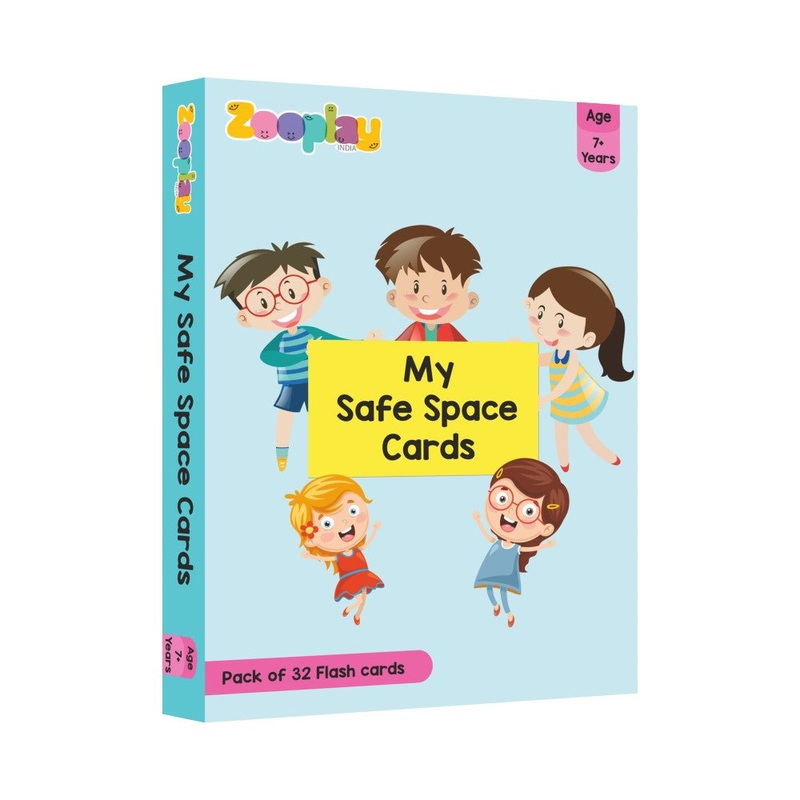 My Safe Space Flashcards – Everyday Safety Made Easy (Pack of 32 cards)