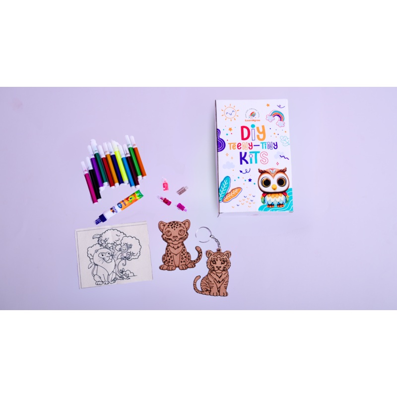 Teeny Tiny DIY Animal Painting (5 Set) (PREPAID ONLY)