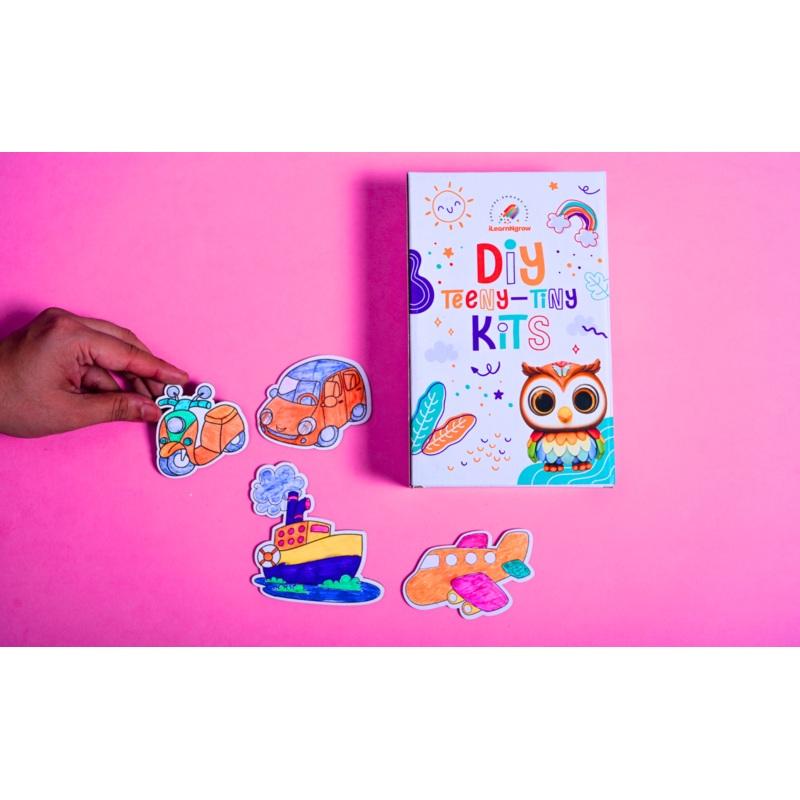 Teeny Tiny DIY Fridge Magnet Transport (5 Set) (PREPAID ONLY)
