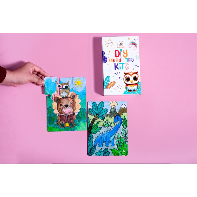 Teeny Tiny DIY Puzzle – Pack of 2 (5 Set) (PREPAID ONLY)