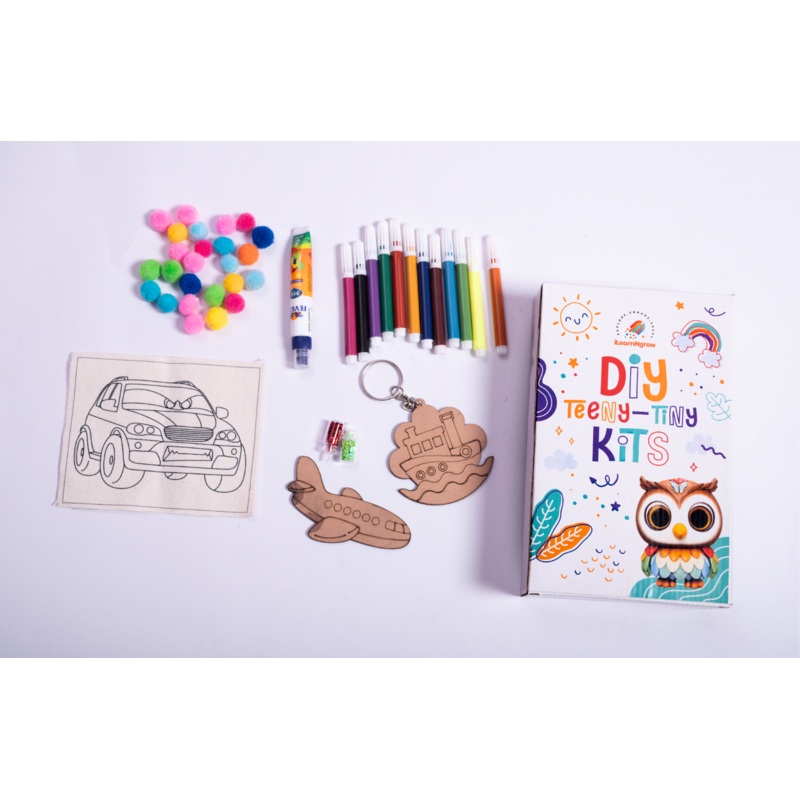 Teeny Tiny DIY Transport Painting Kit (5 Set) (PREPAID ONLY)