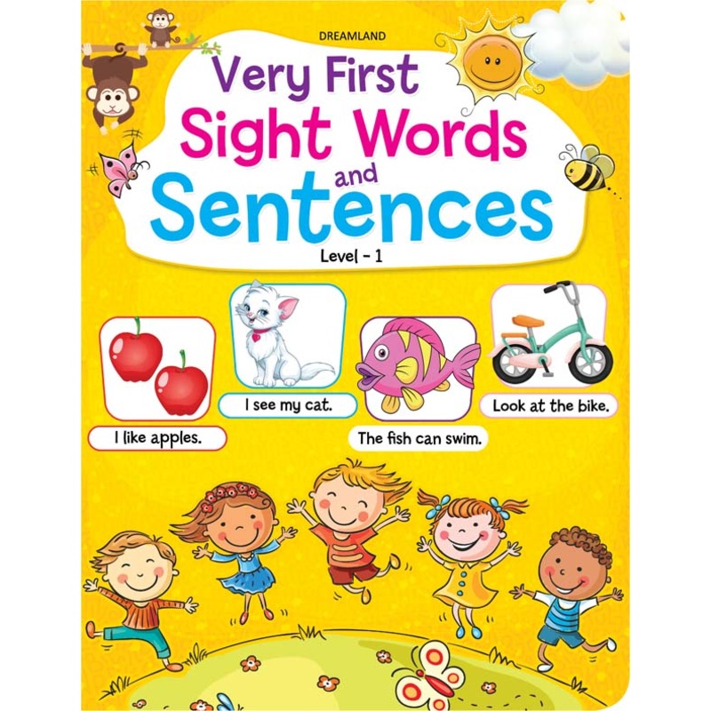 Very First Sight Words Sentences Level 1