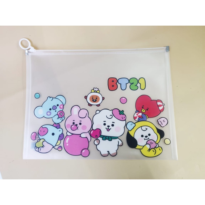 BTS BT21 Folder File For Kids