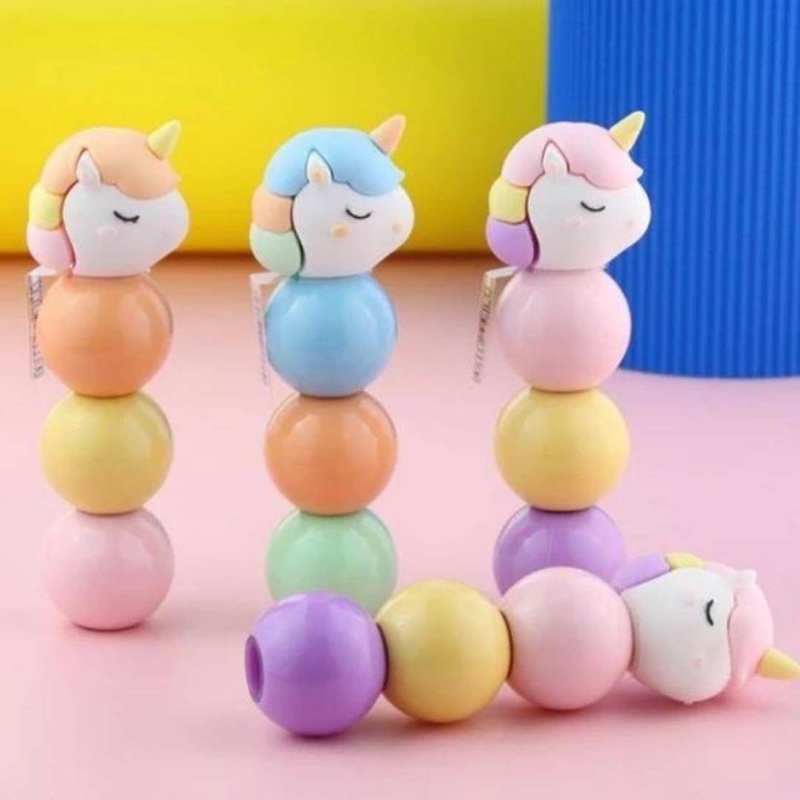 Cartoon Bubble Head Highlighter – Random Color
