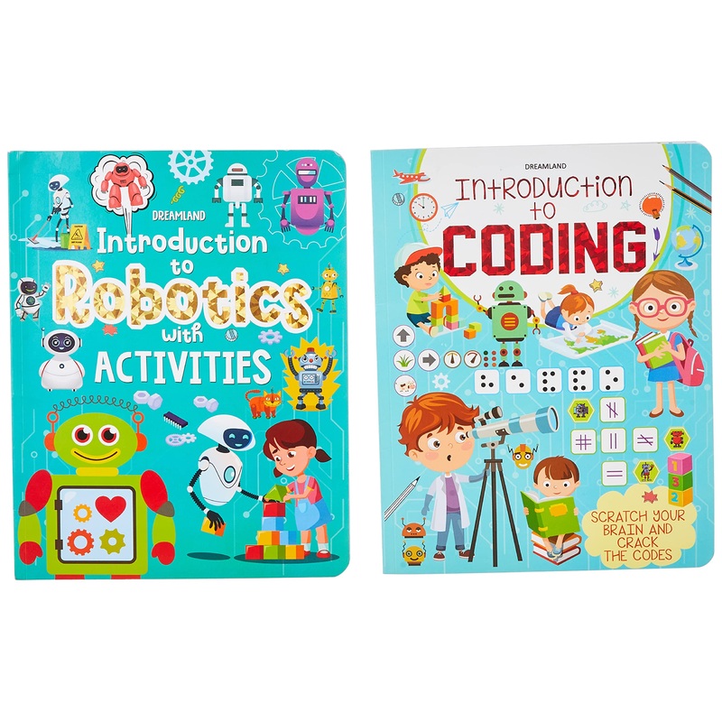 Introduction to Coding and Robotics Books (Pack of 2)
