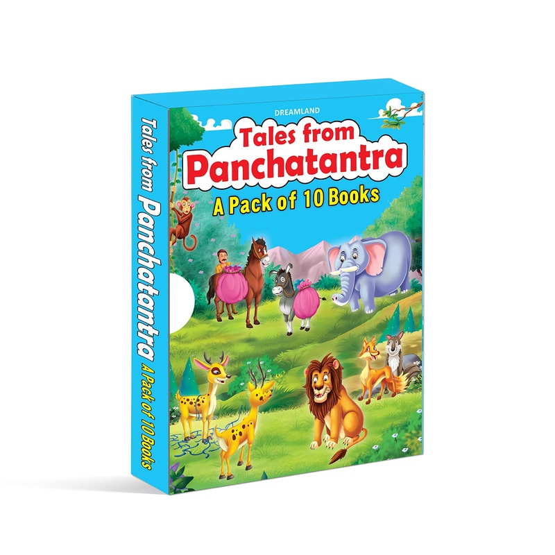 Tales from Panchatantra – A Pack of 10 Books | Traditional Panchatantra Stories for Children Age 4+
