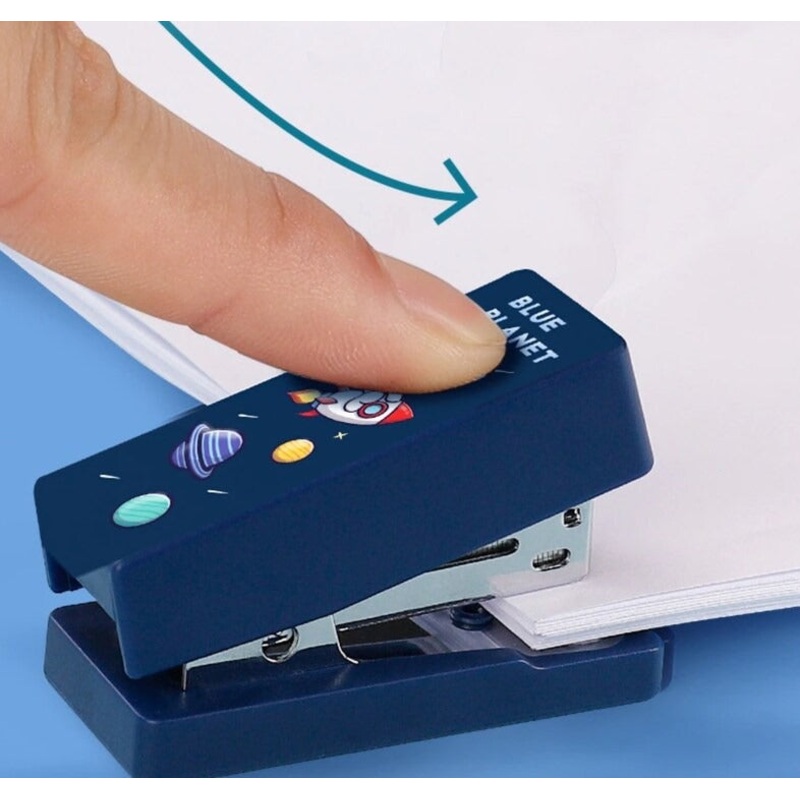 Whimsical Delight: Cartoon Graphic Stapler & Staple Set