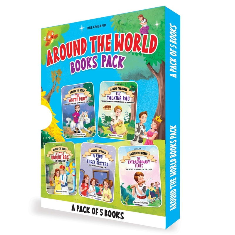 Around the World Stories Gift Pack – Around the World Stories for Children Age 4 – 7 Years