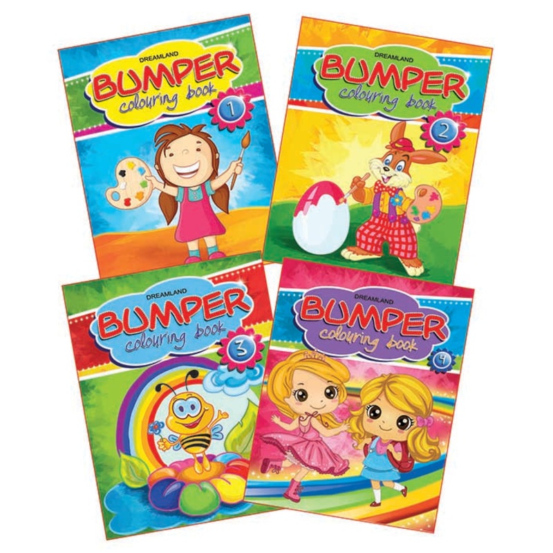 Bumper Colouring  4 Books Pack