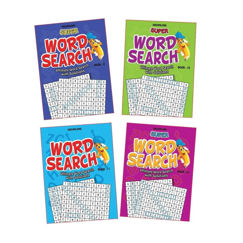Super Word Search Pack 2 – (4 titles)
